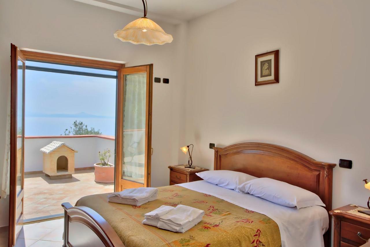 "Casalena" Villa A Furore Amalfi Coast Con Grande Terrazzo E Vista Sul Mare Exterior foto