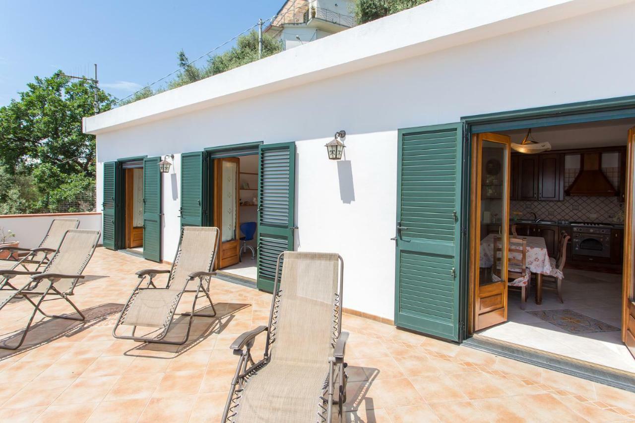 "Casalena" Villa A Furore Amalfi Coast Con Grande Terrazzo E Vista Sul Mare Exterior foto